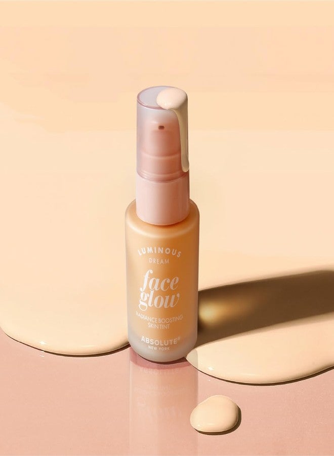 أبسولوت نيويورك Absolute New York Luminous Dream Glow Tint | متوهج، يدوم طويلاً، خالٍ من القسوة (04 HONEY GLOW، 1.01 أونصة سائلة) - Image 5